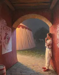 Brian McCarthy, The Young Clown, 2006, oil on canvas