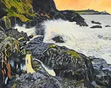 Dorothee Roberts French, Church Bay, Cork Harbour, oil on canvas