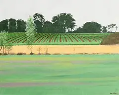 Eric Patten, Suffolk Landscape, oil on canvas