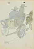 Licensed Victualler by Jack Butler Yeats, watercolour and pencil, sold Jun 2020
