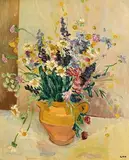 Letitia Marion Hamilton, Still Life - Flowers in a Vase