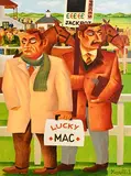 Lucky Mac by Graham Knuttel, oil on canvas, sold Jun 2020