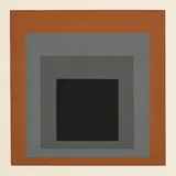 Homage to the Square by Josef Albers, screenprint with Ives-Sillman blindstamp, offered Jun 2020