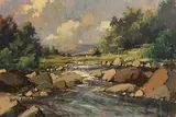 George K. Gillespie, Cashla River, Connemara