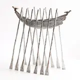 Oar Boat with Peace Doves by John Behan, bronze - from an edition of 9, sold Jun 2020