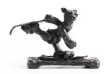 Patrick O'Reilly, Skating Bear, 2017, bronze - from an edition of 9