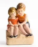 Rosamund Praeger, Two's Company, painted plaster