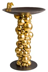 Patrick O'Reilly, Bubble Bath, bronze with gold leaf - number 1 from an edition of 3