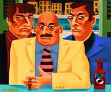 Rum Crew by Graham Knuttel, oil on canvas, sold Jun 2020