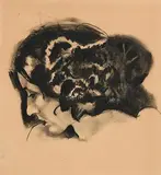 Seán Keating, The Model