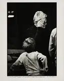 Samuel Beckett Directs, Waiting for Godot, Riverside Studios, London by John Minihan, 1984, silver gelatin print - numbered 4 from an edition of 6, sold Jun 2020