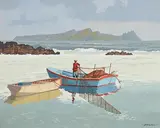 John Francis Skelton, The Last Haul, Great Blasket Island, Co Kerry