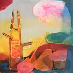 Eamon Coleman, Waterford Dock (2007/8), oil on canvas