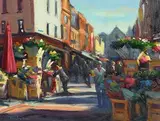 Norman Teeling, Flower Sellers Grafton Street