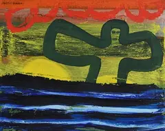 Swept by Wave, Kerry by Martin Finnin, 2004, oil on canvas, sold Jun 2020