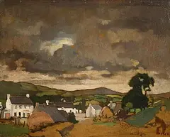 William Orpen, A Storm, Kealkill, 1901, oil on canvas