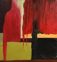 Tom Climent, Untitled, oil and mixed media on canvas