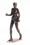 Fran Lambkin, Coffee to Go, bronze - number 1 from an edition of 3