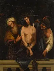 Lodvico Cigoli, The Flagellation, oil on metal panel