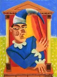 Graham Knuttel, Court Jester, pastel