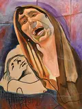 Mark (Rasher) Kavanagh, Massacre, 1999, oil on canvas