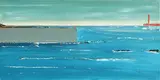 William Evesson, Shelly Banks, oil on canvas