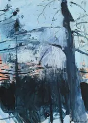 Lisa Ballard, City through Trees, 2005, oil on canvas
