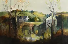 Leo Toye, The Mill, oil on canvas