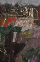 Eileen Costello, Landscape, oil on board