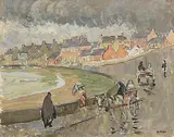 Letitia Marion Hamilton, Rain at Kilkee, Co. Clare
