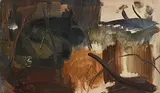 Ivon Hitchens British, Whik Wood, oil on canvas