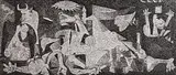 Robert Silvers, Spanish Civil War - Guernica, photomontage (mosaic) on aluminium - number 5 from an edition of 6