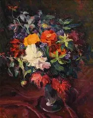 Still Life on Tabletop by William Crampton Gore, 1926, oil on board, sold Apr 2020