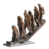 The Immigrants by John Behan, bronze - from an edition of 9, sold Apr 2020