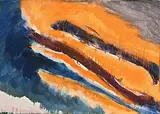 Barrie Cooke, Orange Ballinlig Sky
