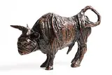 Sheriff Street Bull by John Behan, 2018, bronze - from an edition of 9, sold Apr 2020