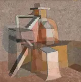 Blitzed House by Colin Middleton, oil on canvas laid on board, sold Apr 2020