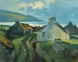 John Skelton Snr, Evening Light, Ballyferriter, Co. Kerry