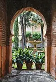 Mark O'Neill, Inside Alhambra, 2017, oil on board