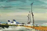 Kenneth Webb, Donegal Coast, oil on canvas