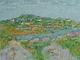 Ballyconnelly, Connemara by Desmond Carrick, oil on board, sold Mar 2020