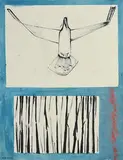 Anne Yeats, The Hunted Bird, 1965, oil on canvas