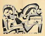 Colin Middleton, Enigmas, mixed media on paper