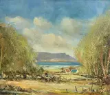 Norman J. McCaig, Cottages by the Coast, Donegal