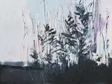 Lisa Ballard, Leaves at Dusk, 2008, oil on canvas