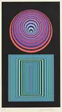 Untitled by Victor Vasarely, screenprint - artist's proof, sold Mar 2020