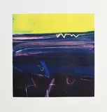 Barbara Rae Scottish, Western Islands, screenprint - number 3 from an edition of 75