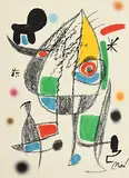Maravillas Con Variaciones Acrosticas by Joan Miro Spanish, 1973, lithograph from an edition of 1500 on guarro paper printed in 1973, sold Mar 2020