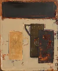 Angi Allen, Portmenon, 2005, oil on board