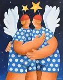 Yvonne Zomerdijk, Nacht Vlinders, 2007, oil on canvas